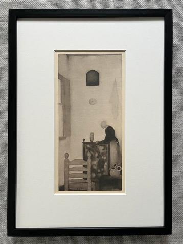 Jan Mankes 1889-1920 / Heliogravure Moeder in Kamer 1923 beschikbaar voor biedingen