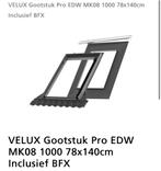 Velux MK08 EDW gootstuk incl. BFX 3 stuks, Doe-het-zelf en Verbouw, Glas en Ramen, Ophalen, Nieuw, Minder dan 80 cm, Dakraam