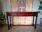 Klassieke Engelse sidetable haltafel, wandconsole, Huis en Inrichting, Tafels | Sidetables, Ophalen of Verzenden, Zo goed als nieuw
