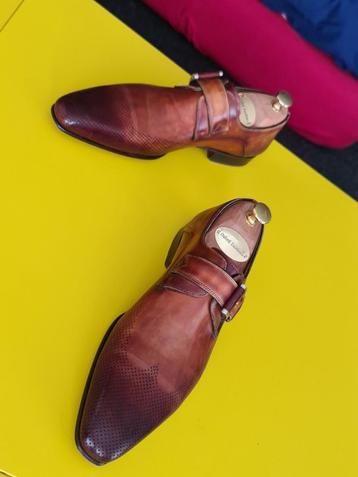 Magnanni schoenen met gesp en Cognac kleur maat 39/5 beschikbaar voor biedingen