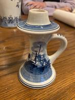 Delfts blauw kandelaar, Ophalen of Verzenden