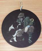Laird  / lord met jachthond Schots wandbordje, Ophalen of Verzenden