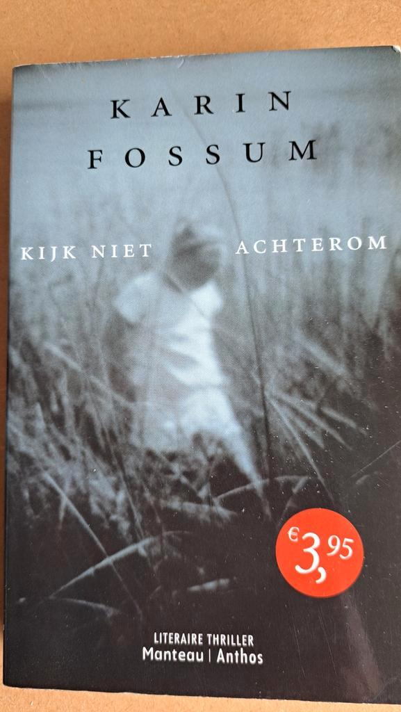 Kijk Niet Achterom - Karin Fossum, Boeken, Thrillers, Gelezen, Scandinavië, Ophalen of Verzenden
