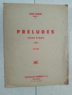 Orthel Preludes Piano opus 7, Gebruikt, Klassiek, Ophalen of Verzenden, Artiest of Componist