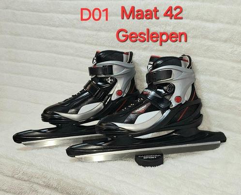 Nijdam Combi Noren maat 42 nieuwstaat en geslepen, Sport en Fitness, Schaatsen, Zo goed als nieuw, Noren, Nijdam, Ophalen of Verzenden
