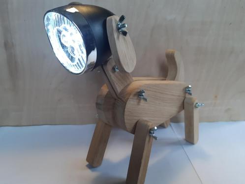LAMP   Teckel    Kinderkamerlamp, Huis en Inrichting, Lampen | Tafellampen, Nieuw, Minder dan 50 cm, Hout, Ophalen of Verzenden