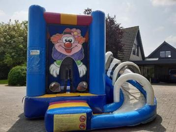 Mini springkussen te huur met glijbaan beschikbaar voor biedingen