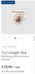 Toys Delight Mok - Kerstservies, Diversen, Kerst, Ophalen of Verzenden, Zo goed als nieuw