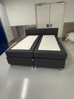 Boxspring antraciet 180x210, Ophalen, Gebruikt, 210 cm, Tweepersoons