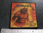 Metallica vrij mooie jump in the fire 2017 patch 148, Verzenden, Nieuw, Kleding