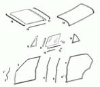 Nieuw kofferbakrubber Mercedes w114 en w115 sedan, Ophalen of Verzenden, Nieuw, Mercedes-Benz