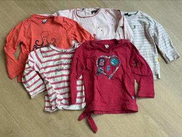 Pakketje longsleeves Babyface maat 74 beschikbaar voor biedingen