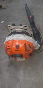 Stihl BR 600 Rugbladblazer - Krachtig!, Tuin en Terras, Bladblazers, Gebruikt, Ruggedragen, Ophalen of Verzenden, Stihl