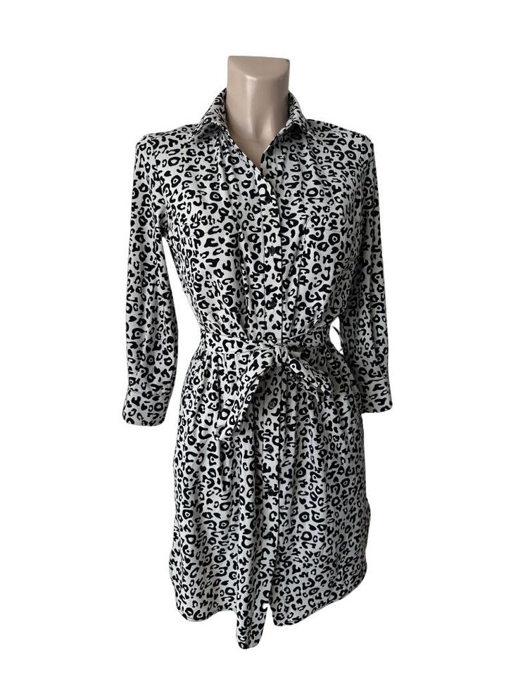 Studio Anneloes jurk S, Kleding | Dames, Jurken, Zo goed als nieuw, Maat 36 (S), Zwart, Onder de knie, Ophalen of Verzenden