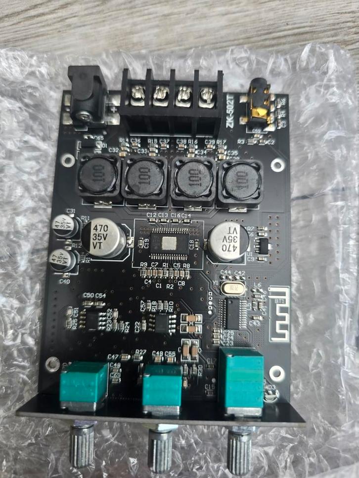 HiFi Power Amplifier Board – 50W2 Bluetooth  Amp Module, Computers en Software, 3D-printerbenodigheden, Ophalen of Verzenden