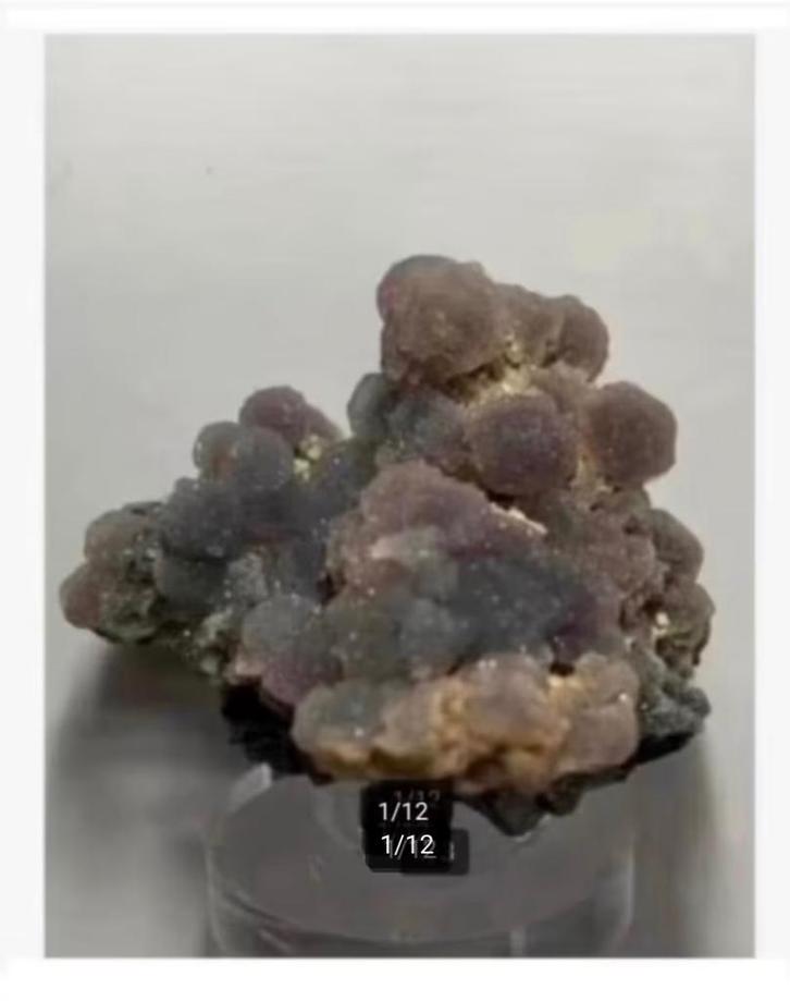 Korting 4 x Mineraal mooie Druif agaat, prijs per stuk, Verzamelen, Mineralen en Fossielen, Ophalen of Verzenden