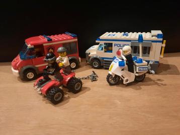 Legoset met brandweer en politie beschikbaar voor biedingen