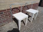 2 x Dr.Glob Design Stoel., Ophalen, Gebruikt, Twee, Wit