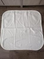 Baby plaid, dekentje voor wieg met konijn, wit, Ophalen of Verzenden, Gebruikt, 70 tot 85 cm, Deken