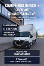 Per direct Chauffeurs gezocht omgeving ALMERE
