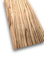 Zebrano fineer | 215x17 cm, -, -, Nieuw, -