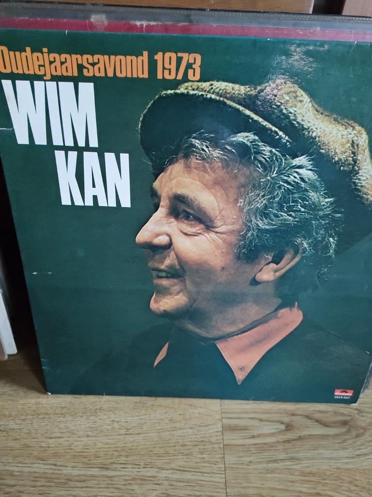 Wim Kan - Oudejaarsavond 1973 LP, Cd's en Dvd's, Vinyl | Nederlandstalig, Ophalen of Verzenden, Gebruikt, 12 inch, Levenslied of Smartlap