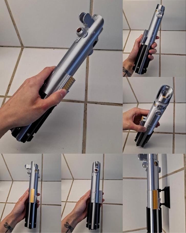 Anakin skywalker lightsaber 3d printed (Imperfect so cheaper, Hobby en Vrije tijd, Kostuums, Theaterbenodigdheden en LARP, Nieuw