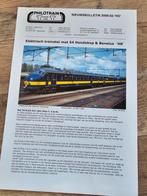 Folder modeltrein philotrain hondekop NS Benelux, Hobby en Vrije tijd, Modeltreinen | H0, Gelijkstroom, Wagon, Ophalen of Verzenden