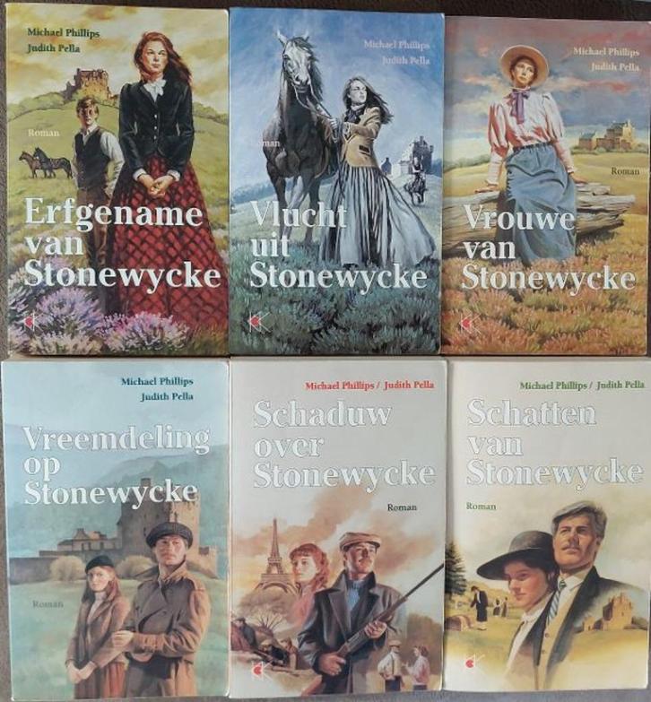 Michael Phillips en Judith Pella : Stonewycke Saga, Boeken, Historische romans, Gelezen, Ophalen of Verzenden