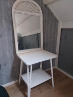 Tafel met losse spiegel, Gebruikt, Minder dan 100 cm, Hout, 50 tot 100 cm