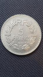 5 Francs 1933 Frankrijk, Frankrijk, Ophalen of Verzenden, Losse munt