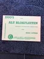 BLADMUZIEK BLOKFLUIT, Blokfluit, Ophalen of Verzenden