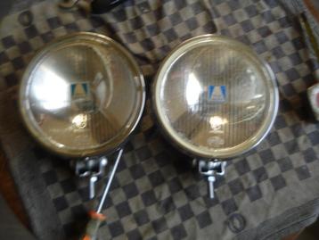Oldtimer 2 Hella verstralers type 192 diameter 20 cm  beschikbaar voor biedingen