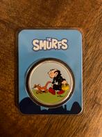 The smurfs 2023 1 oz zilveren munt in blister., Ophalen of Verzenden, Zilver