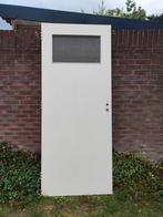Binnendeur met bovenlicht gratis, Doe-het-zelf en Verbouw, Deuren en Horren, Ophalen, Gebruikt, 80 tot 100 cm, Binnendeur