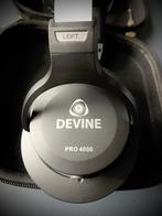 Devine PRO 4000 koptelefoon, Ophalen of Verzenden, Gebruikt, Over oor (circumaural), Overige merken