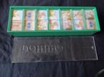 Vintage/Retro Bergbloemen Domino spel Bergblumen dominospel, Ophalen of Verzenden, Gebruikt