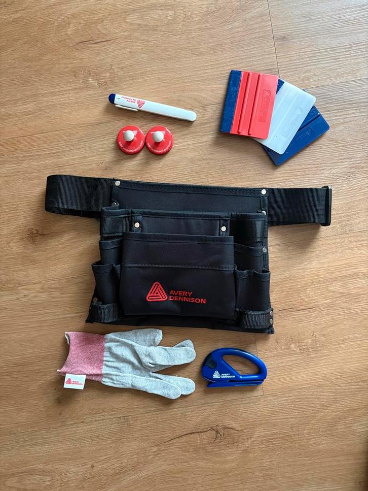 Avery Dennison Gereedschapsriem Carwrapping, Doe-het-zelf en Verbouw, Gereedschapskisten, Nieuw, Gevuld, Ophalen of Verzenden