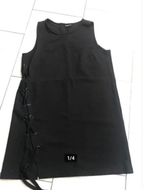 Wehkamp's own tuniek/jurk mt. 46, Kleding | Dames, Grote Maten, Zo goed als nieuw, Shirt of Top, Zwart, Ophalen of Verzenden