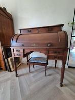 Antieke secretaire met rolluik, Huis en Inrichting, Ophalen, Gebruikt, Antiek
