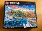 Legpuzzel into the wilde 1000 stukjes, Ophalen of Verzenden, 500 t/m 1500 stukjes, Zo goed als nieuw