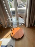 Bijzet Tafeltje, Trolley, Huis en Inrichting, Overige materialen, Minder dan 55 cm, Gebruikt, Ophalen