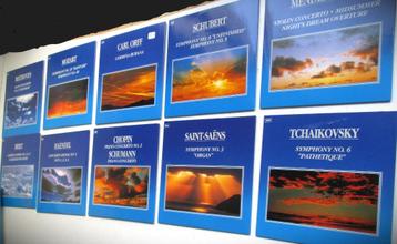 10 cd box~Klassieke muziek~Orff~Mozart~Beethoven beschikbaar voor biedingen