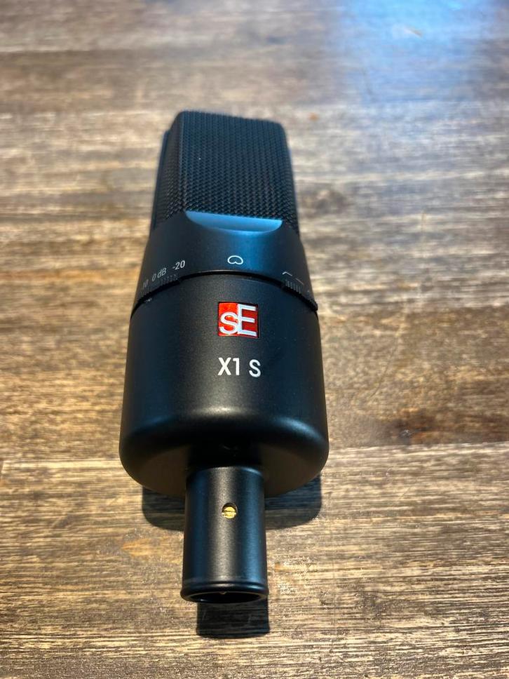 SE Electronics X1 S Microfoon - als setje te koop!, Muziek en Instrumenten, Microfoons, Gebruikt, Studiomicrofoon, Ophalen