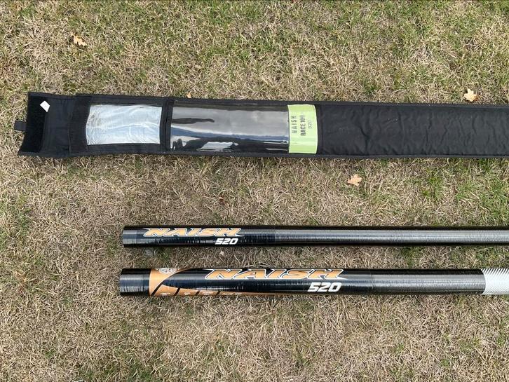 Carbon Naish mast 520, Gunsails Raise 9, Loft racingblade 7, Watersport en Boten, Windsurfen, Zo goed als nieuw, Ophalen