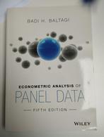 Badi H. Baltagi, Econometric Analysis of Panel data, Ophalen of Verzenden, Zo goed als nieuw, Economie en Marketing