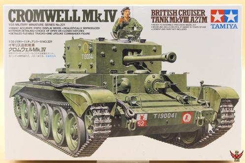 ROWASP | Tamiya 1/35 Cromwell Mk IV British Cruiser Tank Mk, Hobby en Vrije tijd, Modelbouw | Auto's en Voertuigen, Nieuw, Tank