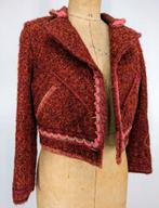 Vintage Handgemaakt Boucle Jasje, Niet van toepassing, Niet van toepassing, Ophalen of Verzenden, Zo goed als nieuw