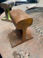 Oude Railstukken - Decoratief aambeelden, Ophalen, Gebruikt