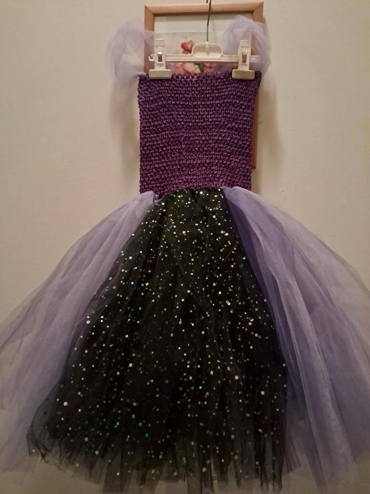 Maleficent Jurk - Verkleedkleding 146, Kinderen en Baby's, Carnavalskleding en Verkleedspullen, Nieuw, Meisje, Ophalen of Verzenden